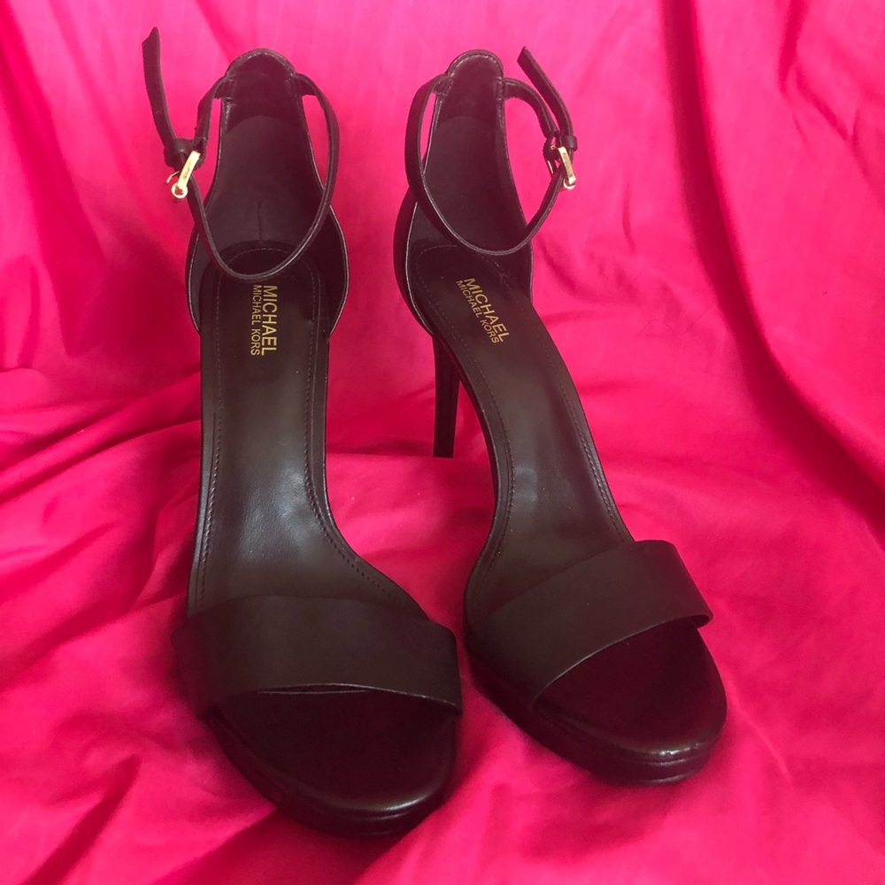 NEW Black Michael Kors Heels